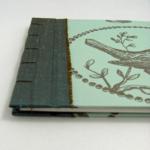 Wedding Guest Book, Bird And Nest - Japanese Stab..