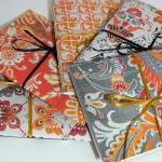 Set Of 5 Note Books 6 X4 - Ambrosia Oranges -..