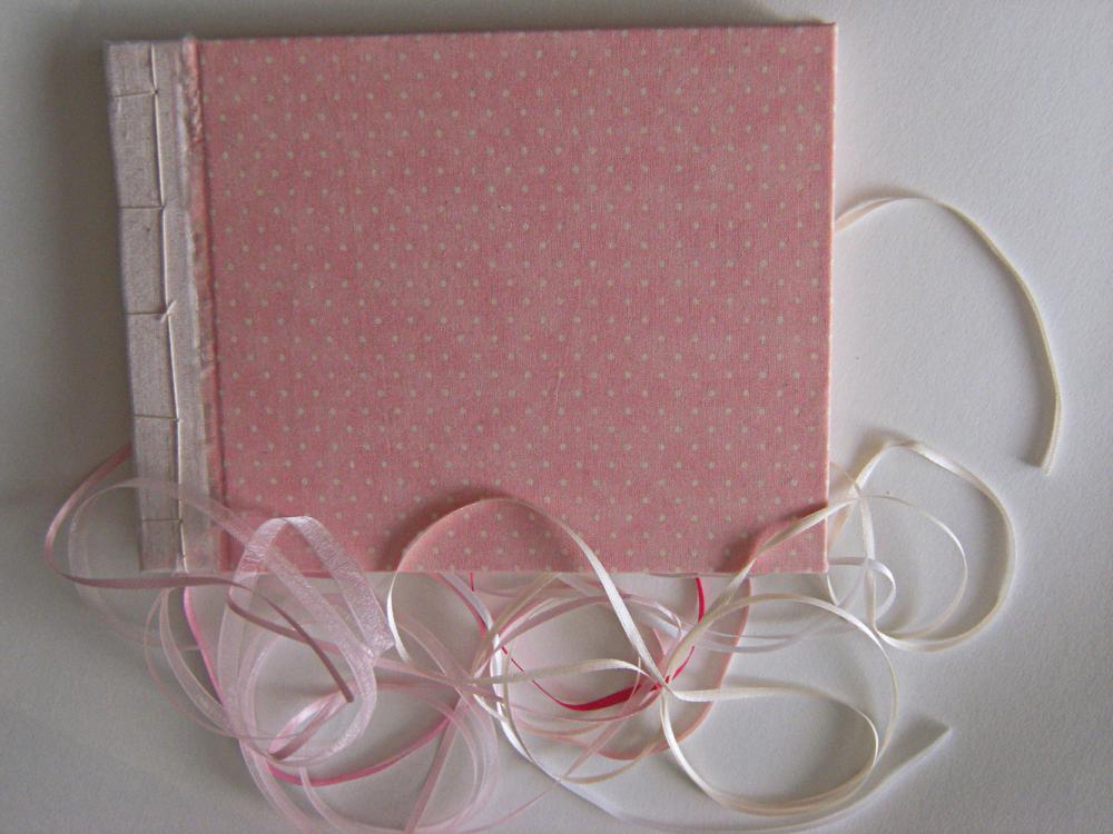 Baby Photo Album - Large Silk & Paper/ Fabric Album - Made To Order